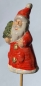 Samichlaus Keramik auf Stab, Tannli